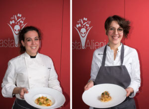 AD ALBA ESTEVE RUIZ, CHEF DEL MARZAPANE DI ROMA, E A FABIANA SCARICA, CHEF DEL VILLA CHIARA ORTO & CUCINA DI VICO EQUENSE, VA IL PREMIO “PRIMO PIATTO DEI CAMPI 2018” PER IL MIGLIOR ABBINAMENTO TRA LA PASTA DI GRAGNANO IGP E I LEGUMI ITALIANI