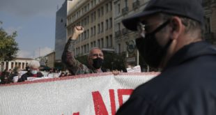 Manifestazione in Grecia