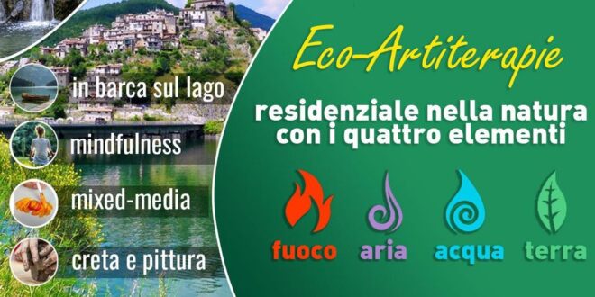 Eco-Artiterapie – Un week end nella natura con i quattro elementi (Castel di Tora-Lago del Turano), 28 e 29 settembre