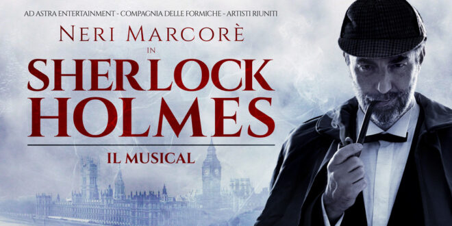 Neri Marcorè è Sherlock Holmes al Teatro Brancaccio