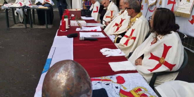 Ordine dei Cavalieri Templari Internazionali, evento del 5 ottobre tenutosi a Sarno 