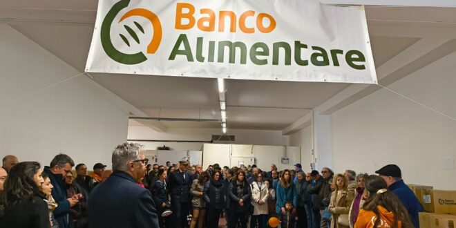 INAUGURATO IL NUOVO MAGAZZINO DI BANCO ALIMENTARE A CALTANISSETTA