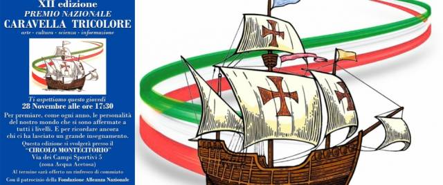 Torna il Premio Caravella Tricolore: i premiati