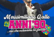 Massimiliano Gallo in scena al Teatro Cilea: “Anni 90’… Noi che volevamo la favola!”