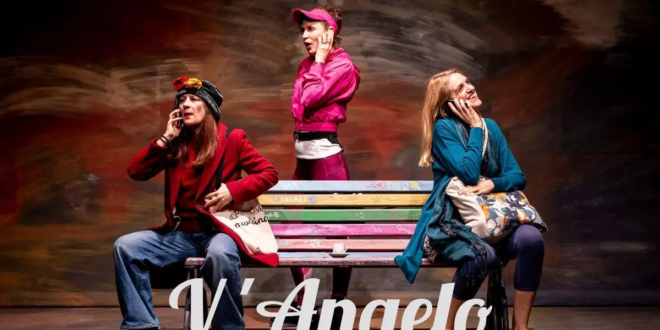 V’ANGELO- IL VANGELO SECONDO LE DONNE, spettacolo diretto da Simone Toni, in scena dal 26 novembre al 1 dicembre al Teatro de’ Servi-Roma